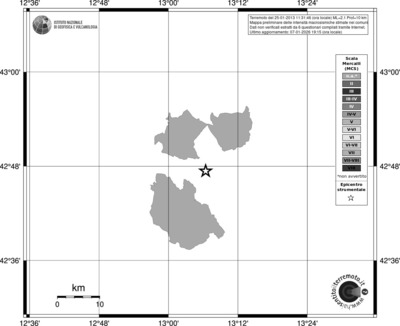 Mappa MCS - territori comuni