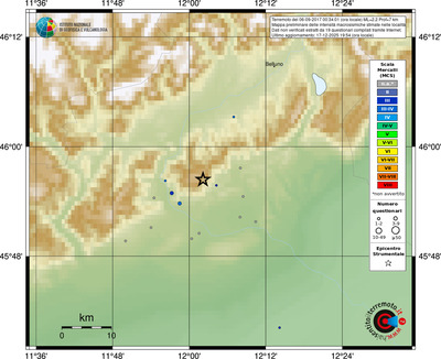 Mappa MCS - località