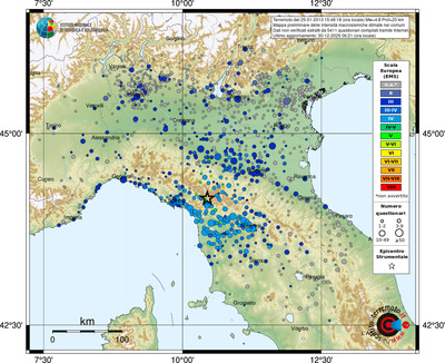 Mappa EMS - comuni