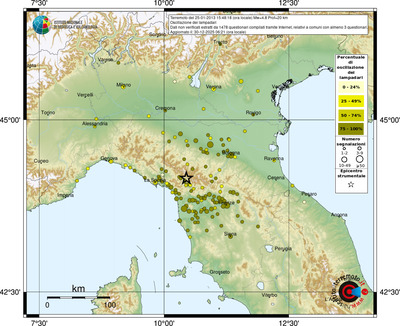 Mappa comuni con almeno 3 questionari