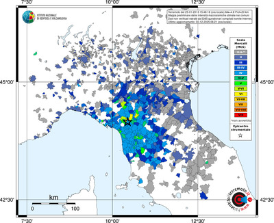Mappa MCS - territori comuni