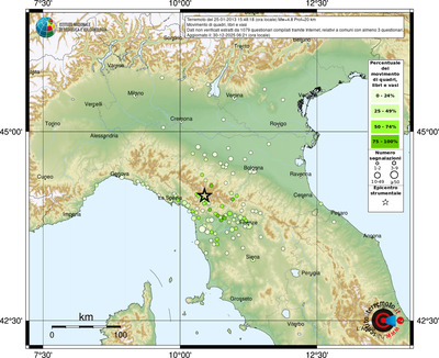 Mappa comuni con almeno 3 questionari