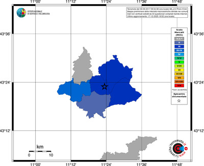 Mappa MCS - territori comuni