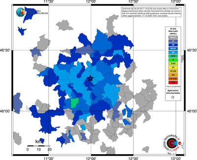 Mappa MCS - territori comuni
