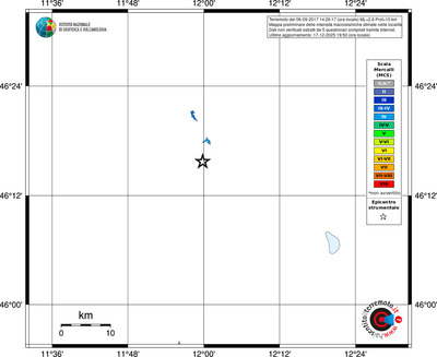 Mappa MCS - territori località