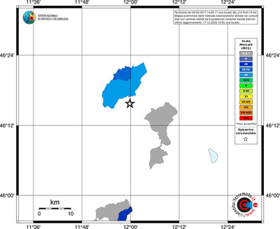 Mappa MCS - territori comuni