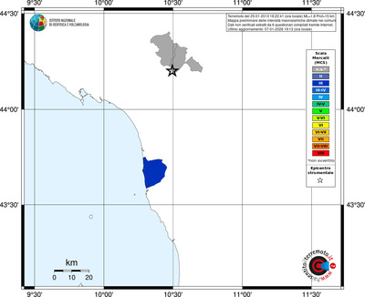 Mappa MCS - territori comuni