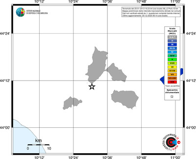 Mappa MCS - territori comuni