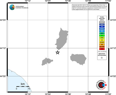 Mappa MCS - territori comuni