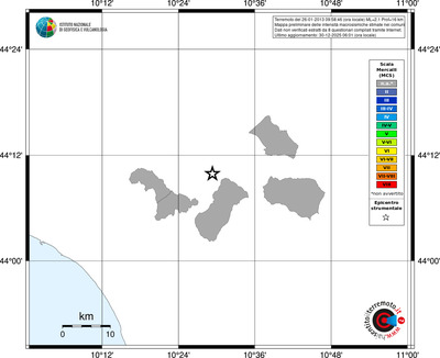 Mappa MCS - territori comuni
