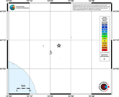 Mappa MCS - territori località