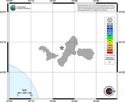 Mappa MCS - territori comuni