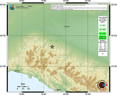 Mappa comuni con almeno 3 questionari