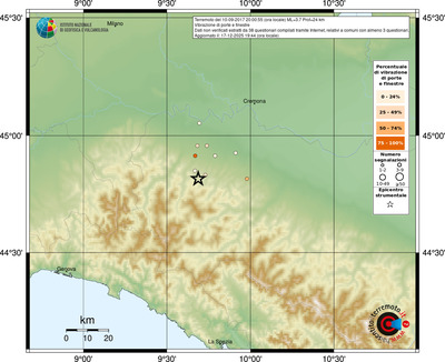 Mappa comuni con almeno 3 questionari