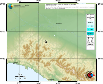 Mappa comuni con almeno 3 questionari