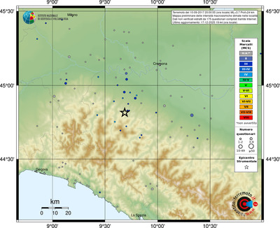 Mappa MCS - località