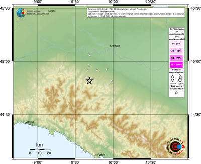 Mappa comuni con almeno 3 questionari