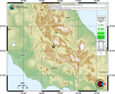 Mappa comuni con almeno 3 questionari