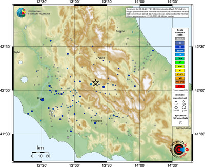 Mappa EMS - località