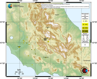 Mappa comuni con almeno 3 questionari