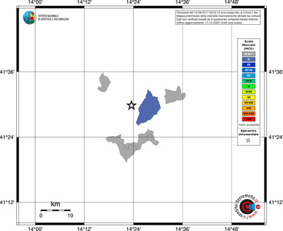 Mappa MCS - territori comuni