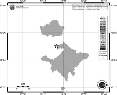 Mappa MCS - territori comuni
