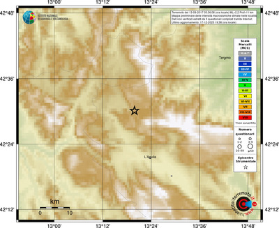 Mappa MCS - località