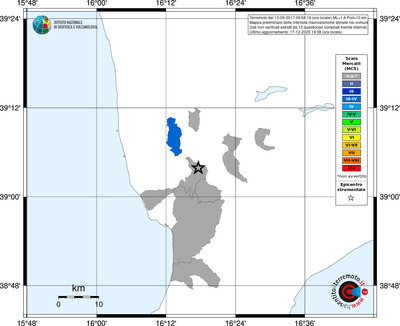 Mappa MCS - territori comuni
