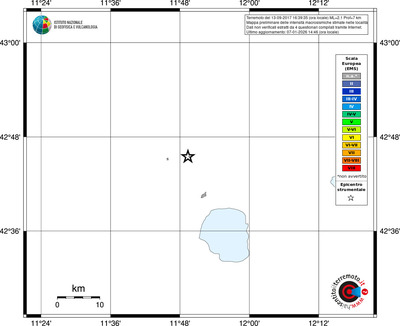 Mappa EMS - territori località