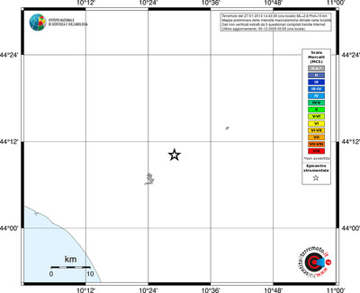 Mappa MCS - territori località