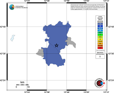 Mappa MCS - territori comuni
