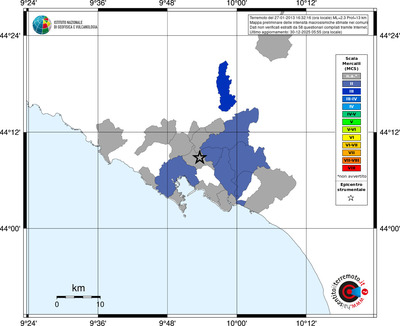 Mappa MCS - territori comuni