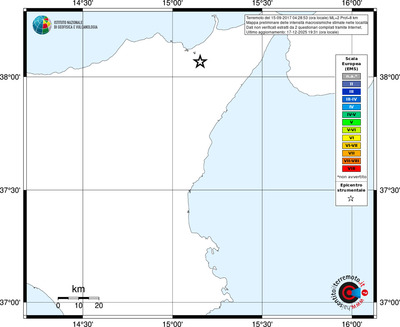 Mappa EMS - territori località