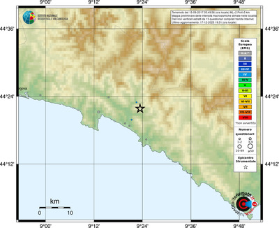 Mappa EMS - località