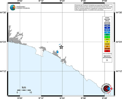 Mappa MCS - territori località