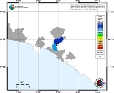 Mappa MCS - territori comuni