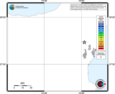Mappa MCS - territori località