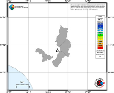 Mappa MCS - territori comuni