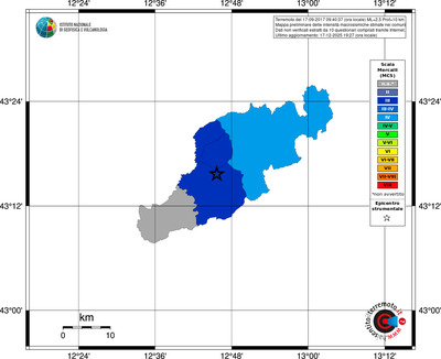 Mappa MCS - territori comuni