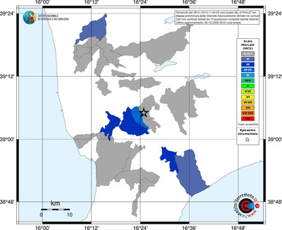 Mappa MCS - territori comuni