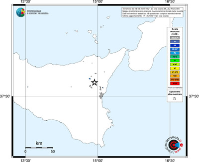 Mappa MCS - territori località