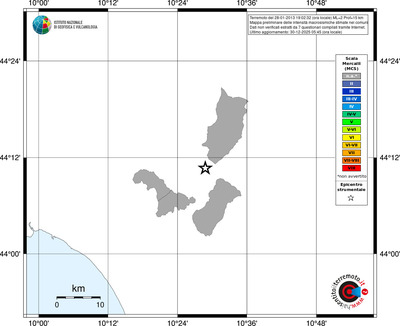 Mappa MCS - territori comuni