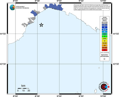 Mappa MCS - territori comuni