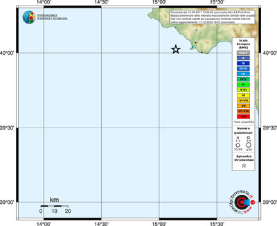Mappa EMS - località