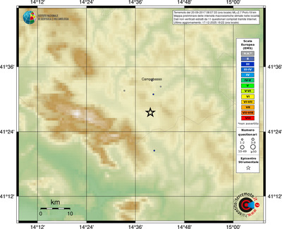 Mappa EMS - località