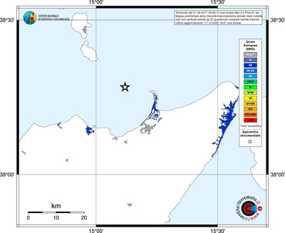 Mappa EMS - territori località