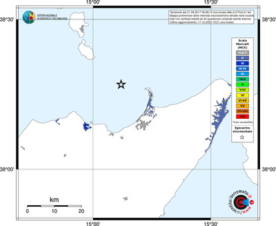 Mappa MCS - territori località