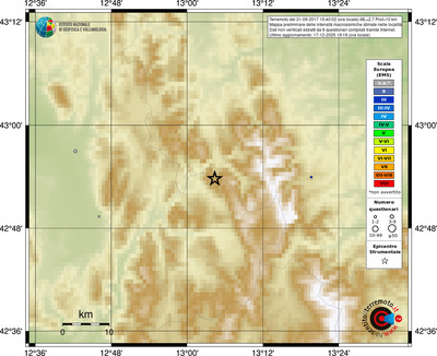 Mappa EMS - località