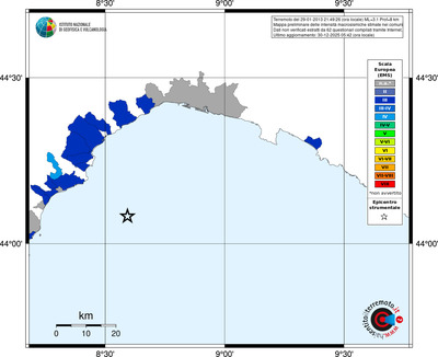 Mappa EMS - territori comuni