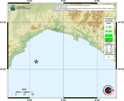 Mappa comuni con almeno 3 questionari